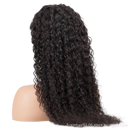 100% Human Hair Deep Wave 360 Lace Frontal Wigs for Black High Quality Hd 13x6 Lace Women Brazilian Hair Swiss Lace Transparent